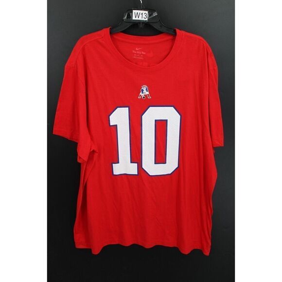 THE NIKE TEE NFL TEAM APPAREL PATRIOT 10 MENS SIZE 3XL RED NWT - Picture 1 of 9